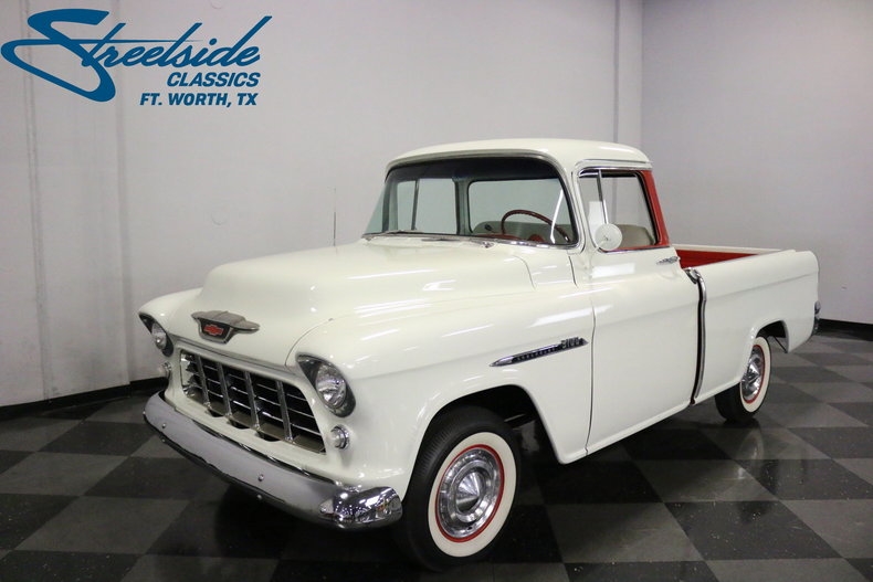 1955 Chevrolet 3100 Cameo 95445 Miles India Ivory Pickup Truck 235 I6 3 Speed Ma 1955 Chevrolet Other Pickups Cameo