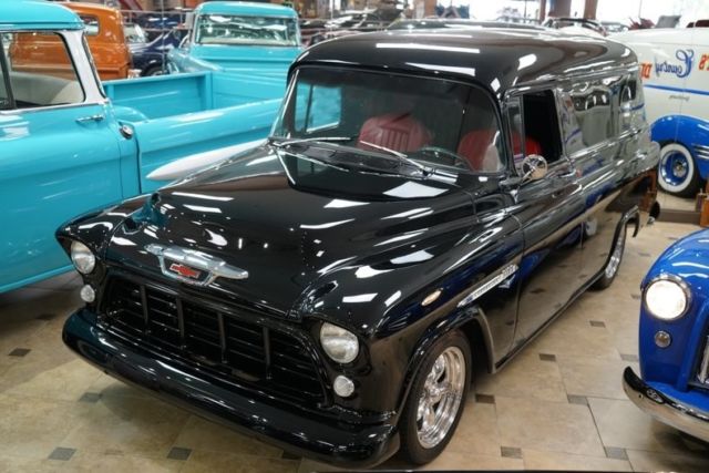 1955 Chevrolet 3100 Panel Truck 0 Black 400C.I. Automatic 1955 Chevrolet Other Pickups Panel Truck