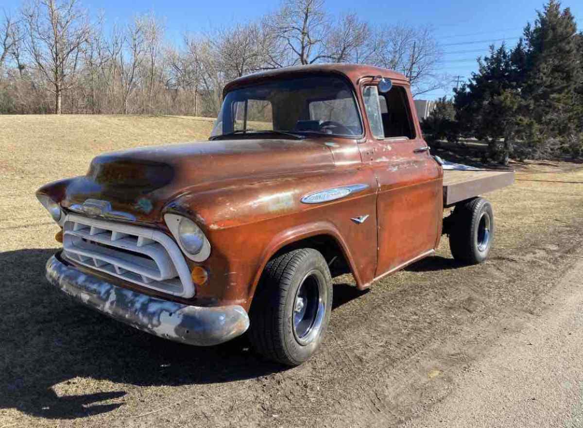 1955 Chevrolet 3100 Pickup - Flatbed RWD Automatic 3100 1955 Chevrolet 3100 3100