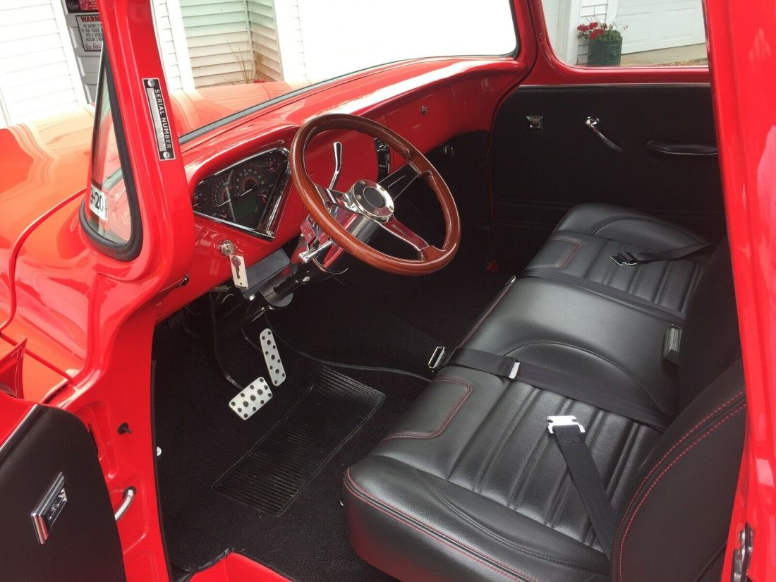 1955 chevrolet 3100 pickup shortie big back window 1955 Chevrolet Other Pickups