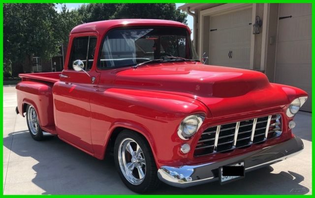 1955 Chevrolet 3100 Pickup Truck, Vintage Air & Heating, 10-Bolt Chevy, 373 Gear 1955 Chevrolet 3100