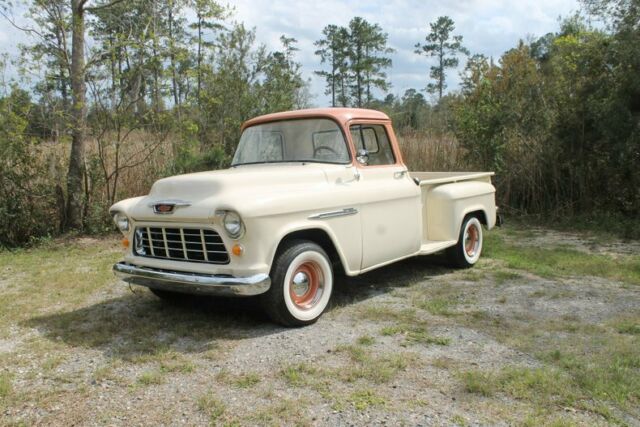 1955 Chevrolet 3200 ,350 SBC,700R,ps,pb,a/c,serpentine,wood bed 1955 Chevrolet 3200 --