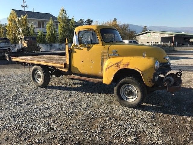 1955 Chevrolet 3600 5 Window Flatbed NAPCO 4x4 Conversion Four Wheel Drive 1955 Chevrolet Other Pickups