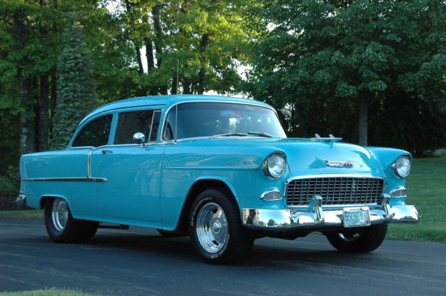 1955 Chevrolet Bel Air 150 Sedan Pro Street Resto Mod Muscle Drag Race Collector 1955 Chevrolet Bel Air/150/210 Pro Street