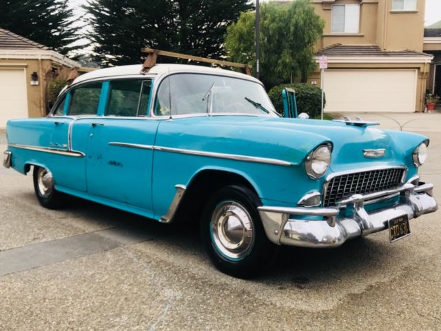 1955 CHEVROLET BEL AIR 150/210 UNRESTORED CALIFORNIA CAR LOW MILES RUST FREE!!! 1955 Chevrolet Bel Air/150/210 N#513 25