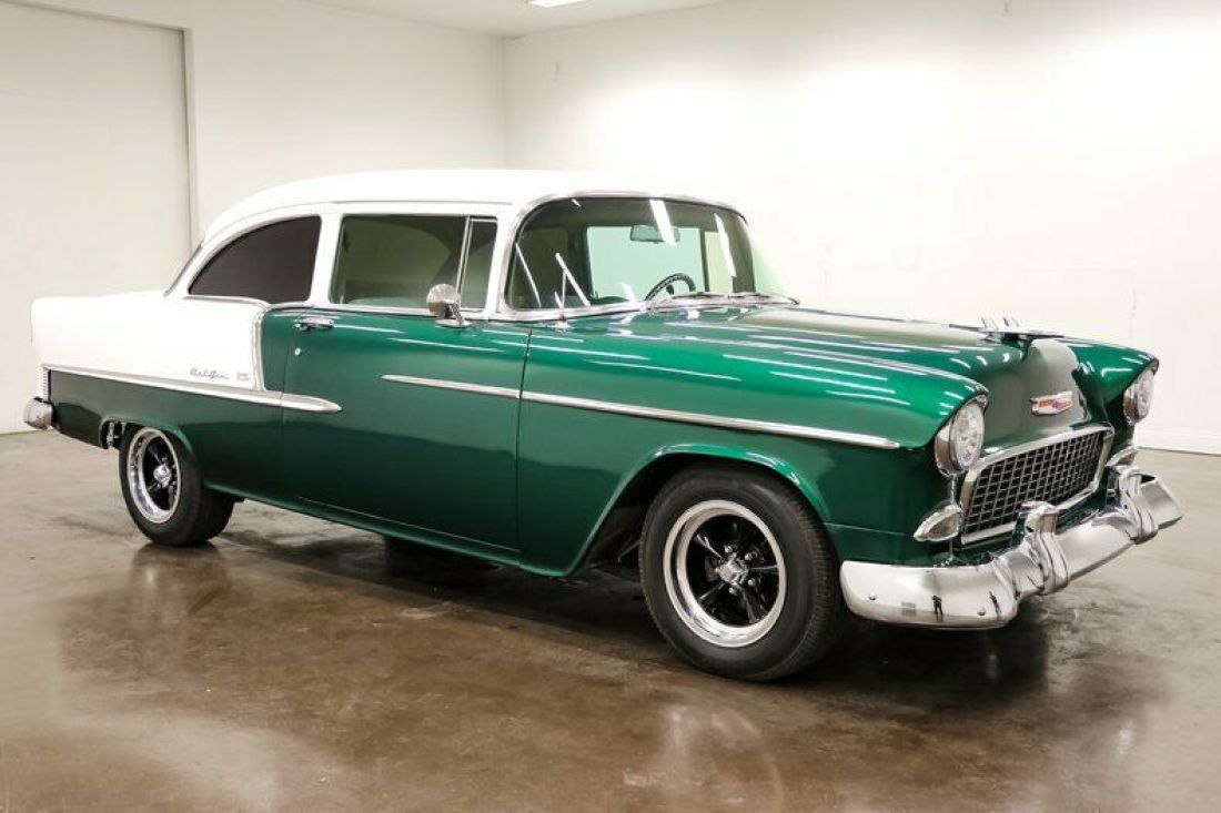 1955 Chevrolet Bel Air 16858 Miles Green Coupe 355 Chevrolet V8 700R4 1955 Chevrolet Bel Air/150/210