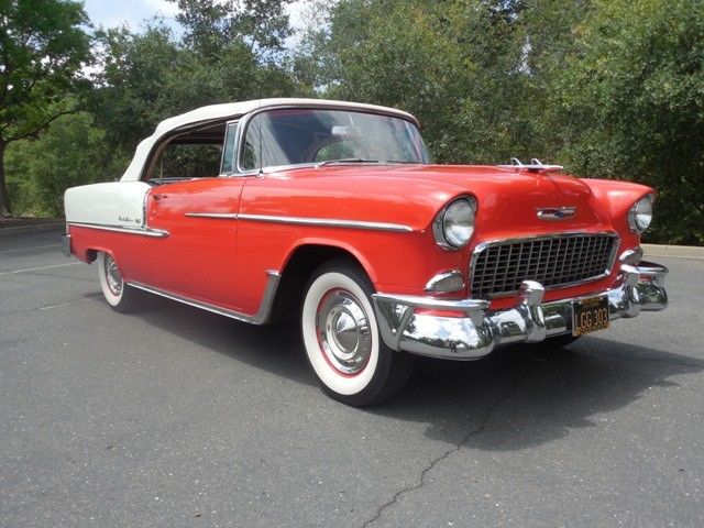 1955 Chevrolet Bel Air 2-Door Convertible Oakland CA Built and Never Left CA. 1955 Chevrolet Bel Air/150/210 Convertible