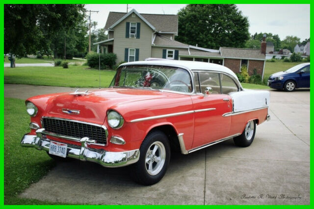 1955 Chevrolet Bel Air 2 Door Hardtop Small Block V8 3-Spd Automatic Rust Free 1955 Chevrolet Bel Air/150/210 Frame Off Rotisserie Restore - Steel Body
