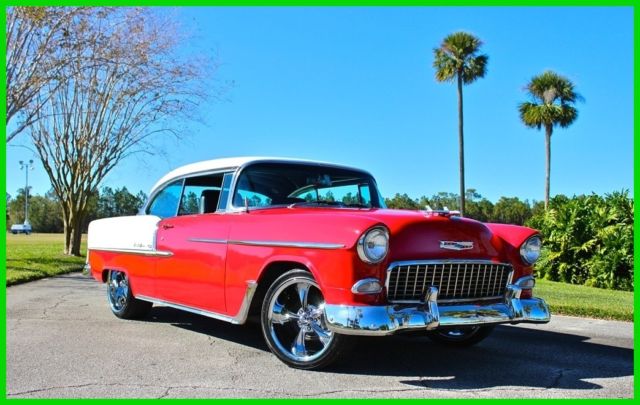 1955 Chevrolet Bel Air 2-Door Sedan Automatic V8 1955 Chevrolet Bel Air/150/210 Bel-Air Resto-Mod / NM Car / RUST FREE!!!