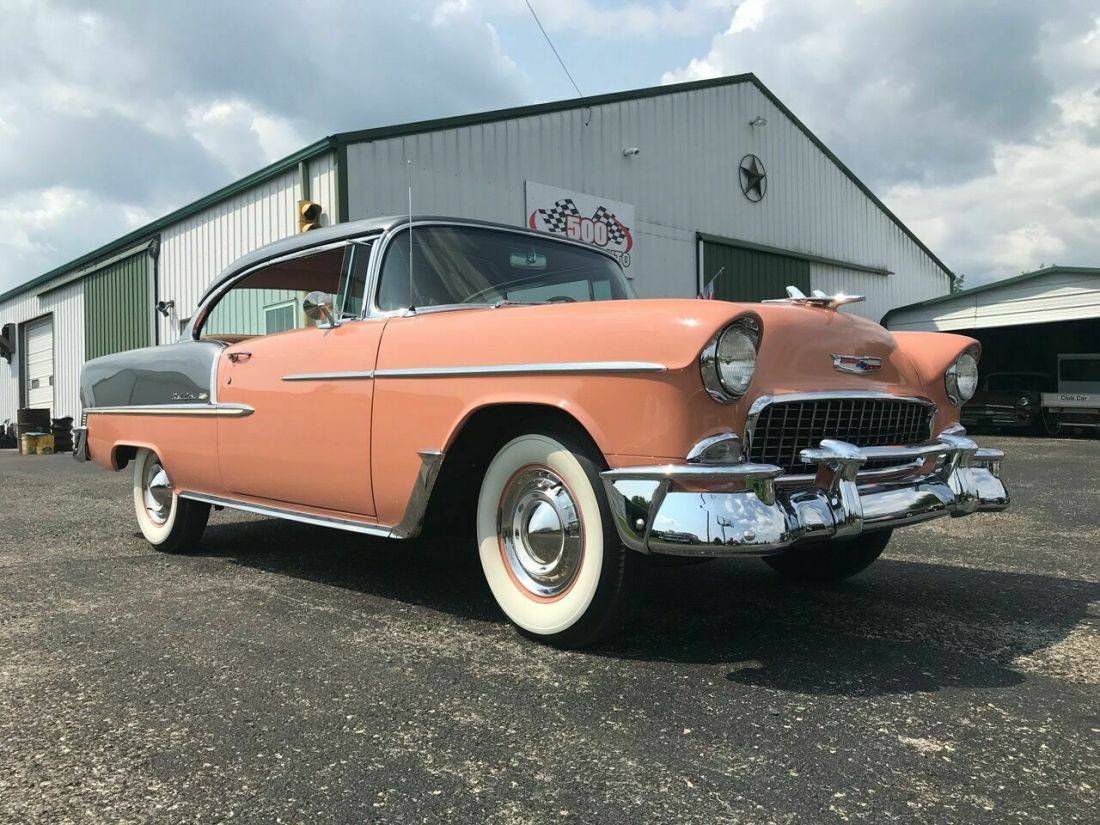 1955 Chevrolet Bel Air 2dr Sport Coupe HT, Matching 265 V8, Automatic 2-Speed 1955 Chevrolet Bel Air/150/210