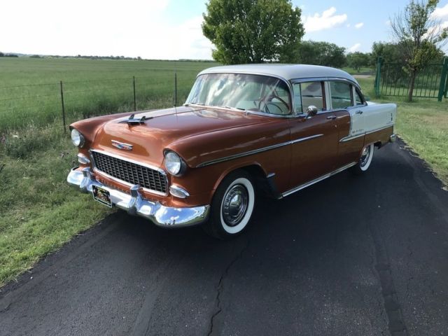 1955 Chevrolet Bel Air Bel-Air 4 door 265 V8 Powerglide auto Vintage AC 0 Sierra 1955 Chevrolet Bel Air/150/210 Bel-Air 4 door 265 V8 Powerglide auto Vintage AC