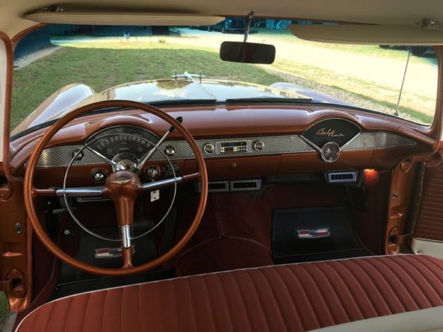 1955 Chevrolet Bel Air/150/210 Bel-Air 4 door 265 V8 Powerglide auto Vintage AC - photo 8