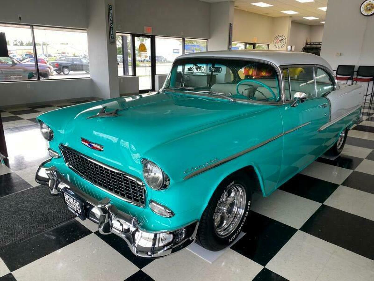 1955 Chevrolet Bel Air/150/210 Belair V-8 2-dr hardtop - photo 7
