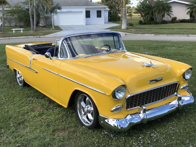 1955 Chevrolet Bel Air Convertible Custom Restomod 1955 Chevrolet Bel Air/150/210 Bel Air