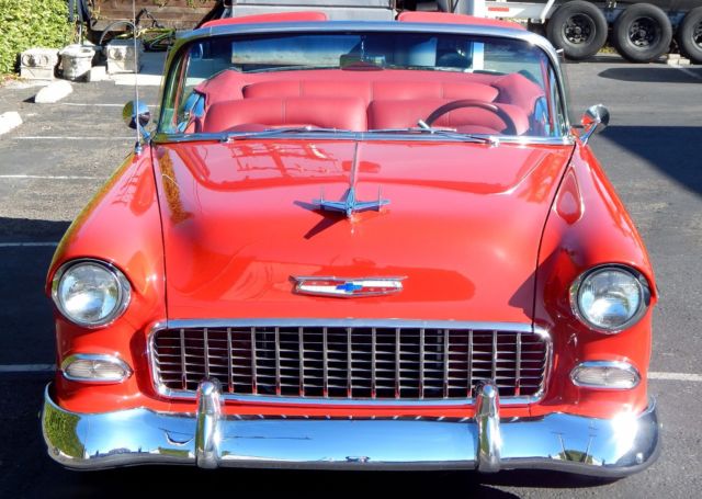 1955 Chevrolet Bel Air/150/210 Convertible Restomod with V8, Automatic & AC - photo 11