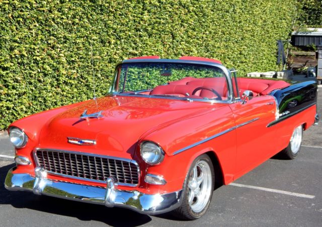 1955 Chevrolet Bel Air/150/210 Convertible Restomod with V8, Automatic & AC - photo 3