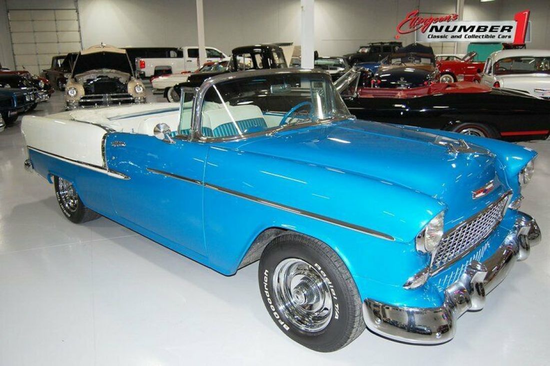 1955 Chevrolet Bel-Air Convertible - Ellingson Motorcars 1955 Chevrolet Bel-Air Convertible