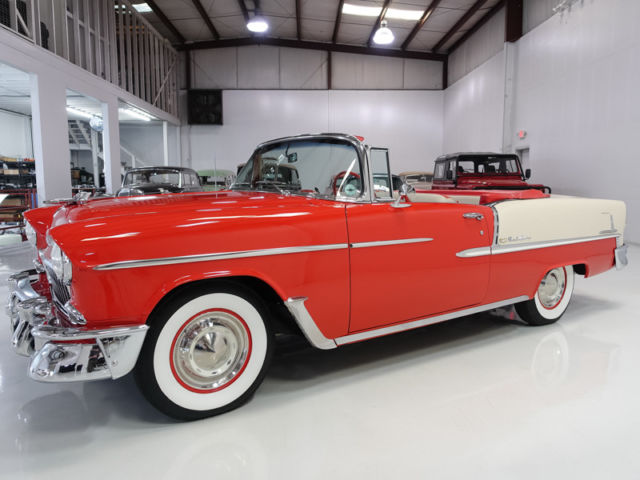 1955 Chevrolet Bel-Air Convertible | Power Pack 265ci V8 w/ 4 barrel carburetor 1955 Chevrolet Bel Air/150/210 Convertible