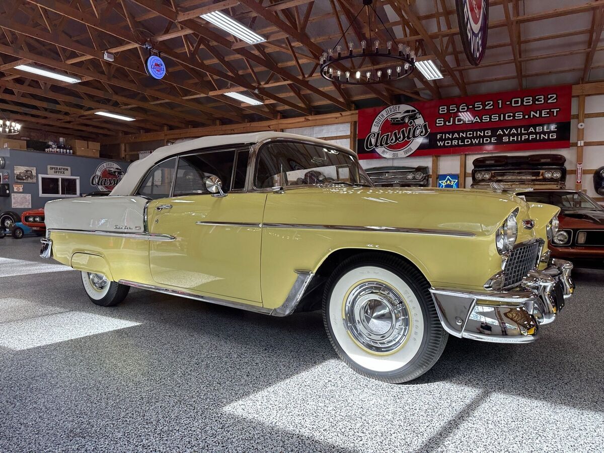 1955 Chevrolet Bel Air Convertible V8 - Automatic - Power Steering - Beautiful 1955 Chevrolet Bel Air Convertible V8 - Automatic - Power Steering - Beautiful