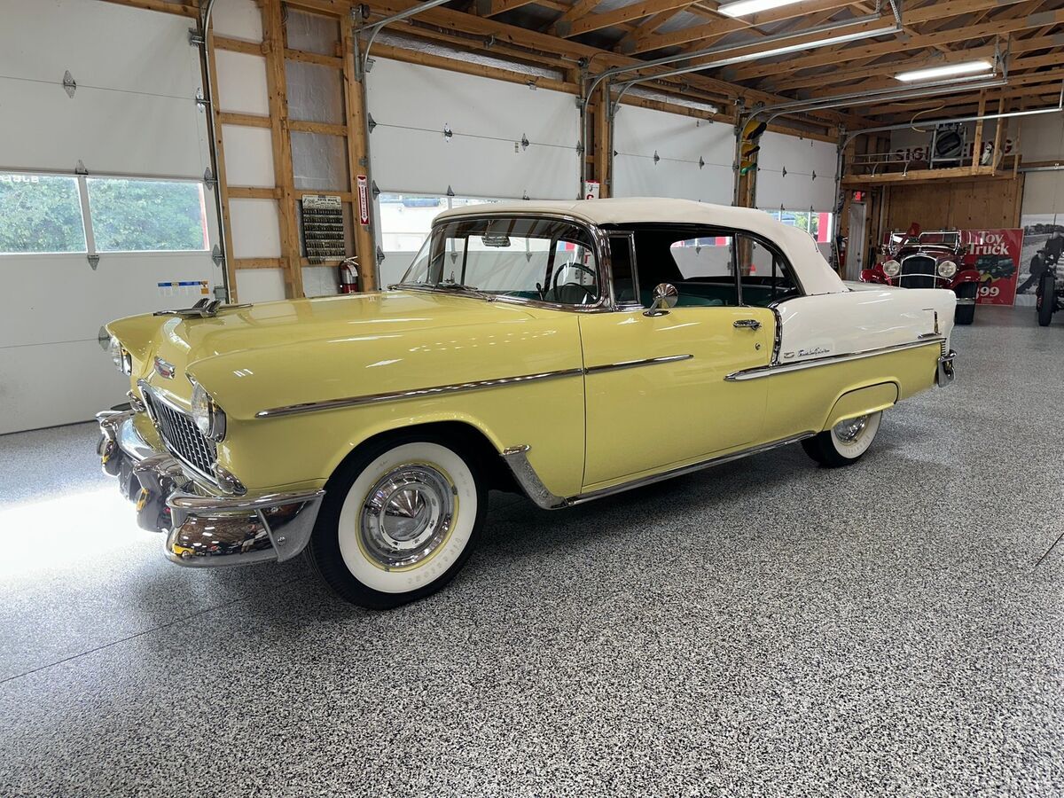 1955 Chevrolet Bel Air Convertible V8 - Automatic - Power Steering - Beautiful - photo 2