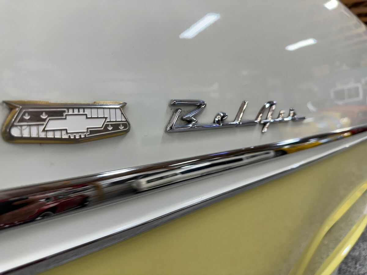 1955 Chevrolet Bel Air Convertible V8 - Automatic - Power Steering - Beautiful - photo 3