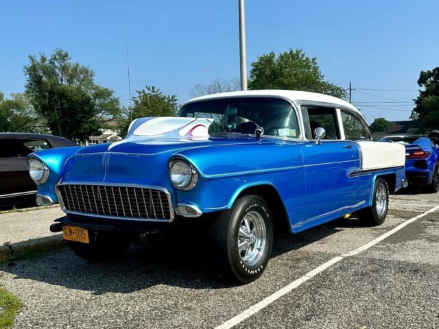 1955 Chevrolet Bel Air 2 door post car