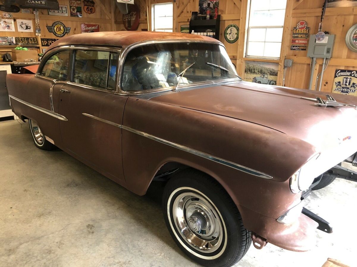 1955 Chevrolet Bel Air Coupe Red RWD Automatic bel air 1955 Chevrolet Bel Air bel air