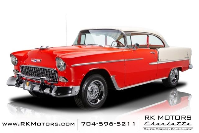1955 Chevrolet Bel Air Gypsy Red Hardtop 350 V8 4 Speed Automatic 1955 Chevrolet Bel Air/150/210 --