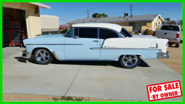 1955 Chevrolet Bel Air Hardtop Rebuilt 350 Turbo 8-Cyl Automatic RWD CA c84311 1955 Chevrolet Bel Air/150/210 1955 Chevrolet Bel Air Hardtop Rebuilt