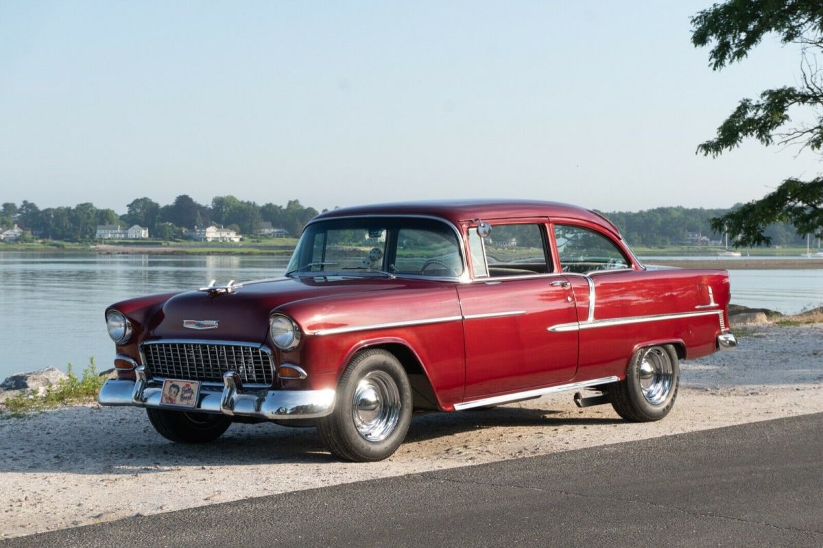 1955 Chevrolet Bel Air in Maroon 1955 Chevrolet Bel Air/150/210 Bel Air