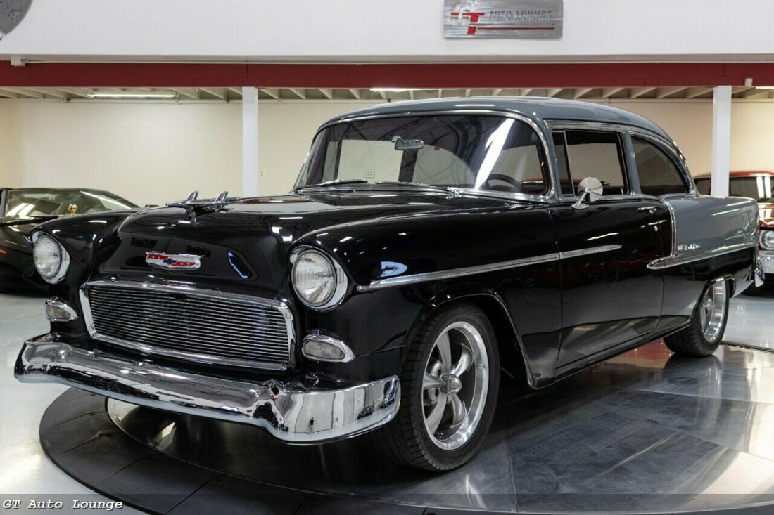1955 Chevrolet Bel Air Post Resto Mod Pro Touring Hardtop Hot Rod 1956 1957 LS 1955 Chevrolet Bel Air/150/210