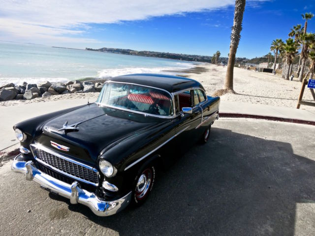 1955 Chevrolet Bel Air Post Restomod LS1 425 HP Hot Rod Rare Concour Vintage Air 1955 Chevrolet Bel Air/150/210 Bel Air Sedan Coupe Post