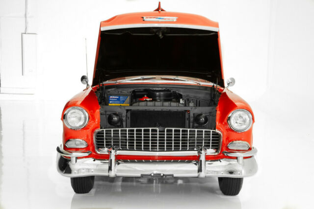1955 Chevrolet Bel Air/150/210 Red 265 Power Pack Auto - photo 4