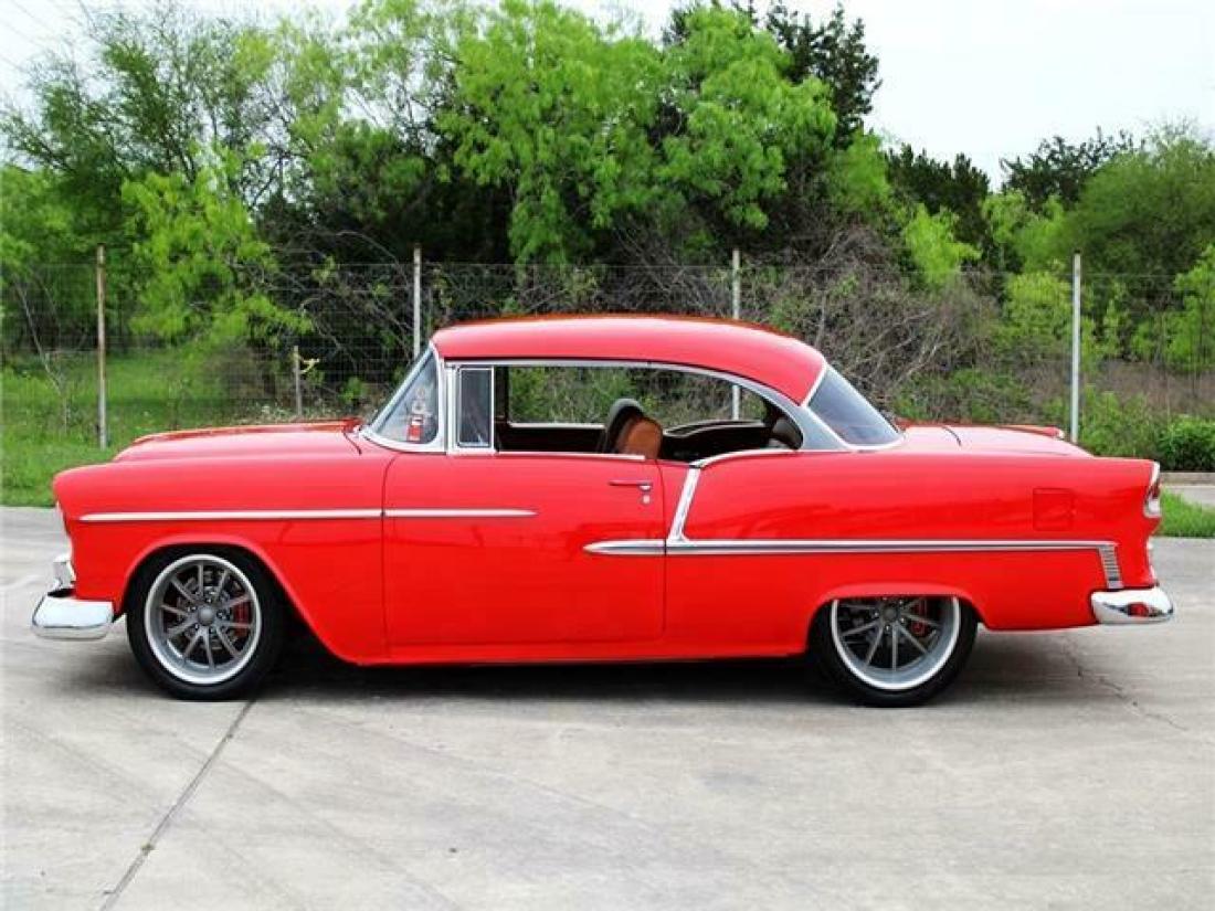 1955 Chevrolet Bel Air Resto Mod LS3 / Rotisserie Restoration - photo 2