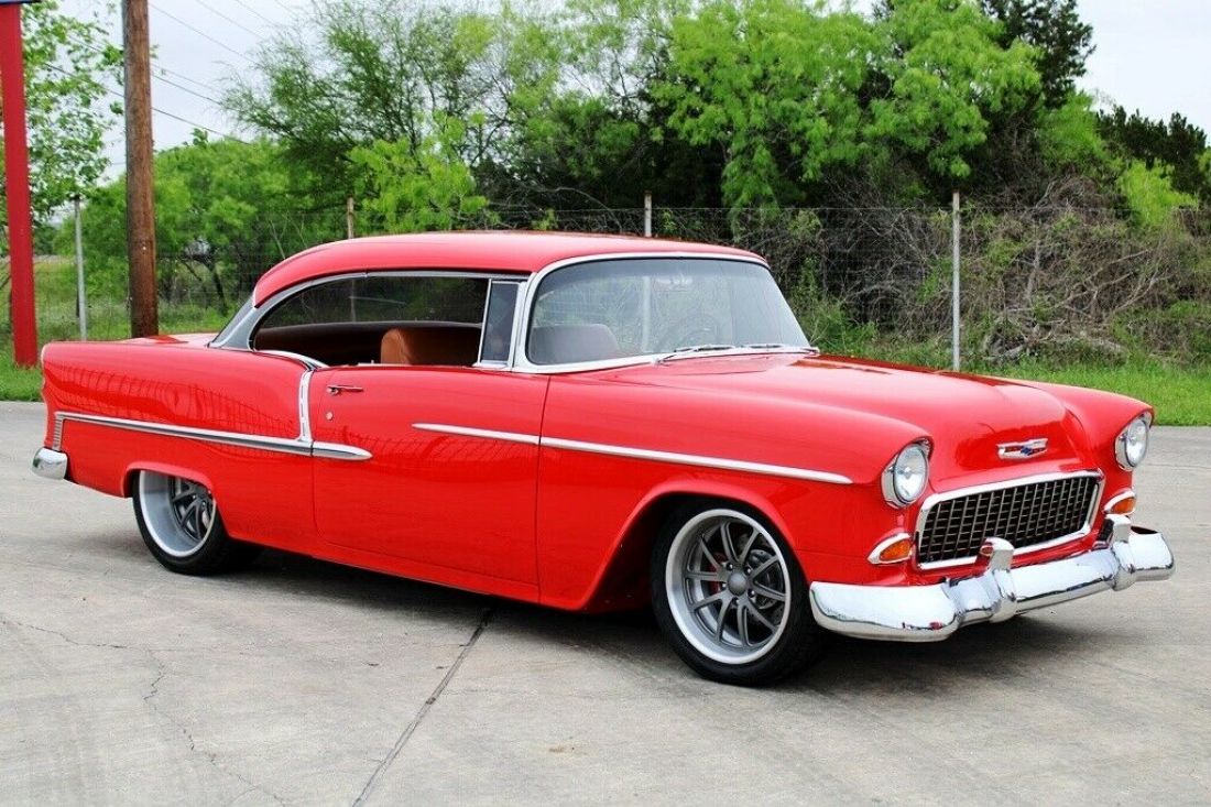 1955 Chevrolet Bel Air Resto Mod LS3 / Rotisserie Restoration - photo 3