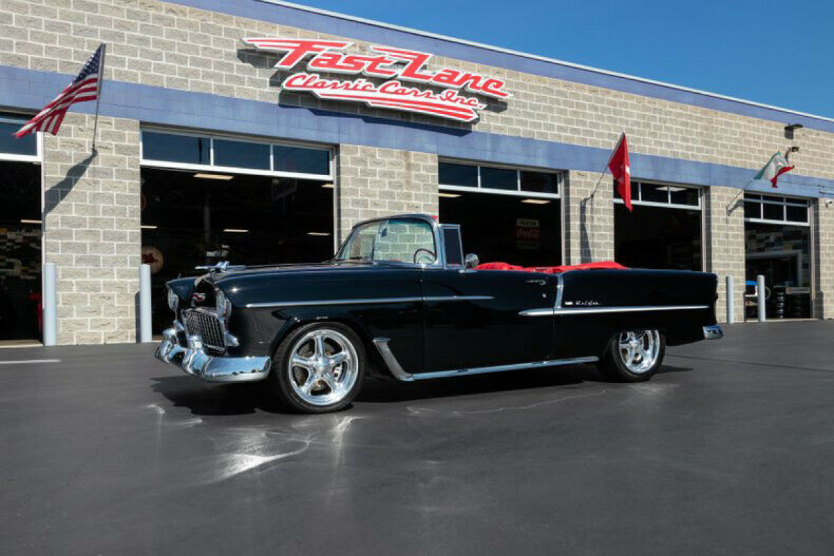 1955 Chevrolet Bel Air Restomod Convertible Fuel Injected LS1 Custom Chassis 1955 Chevrolet Bel Air/150/210 Restomod Convertible