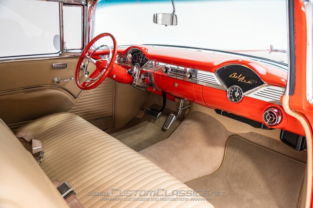 1955 Chevrolet Bel Air/150/210 Custom Restomod Bel Air Ramjet V8 - photo 12