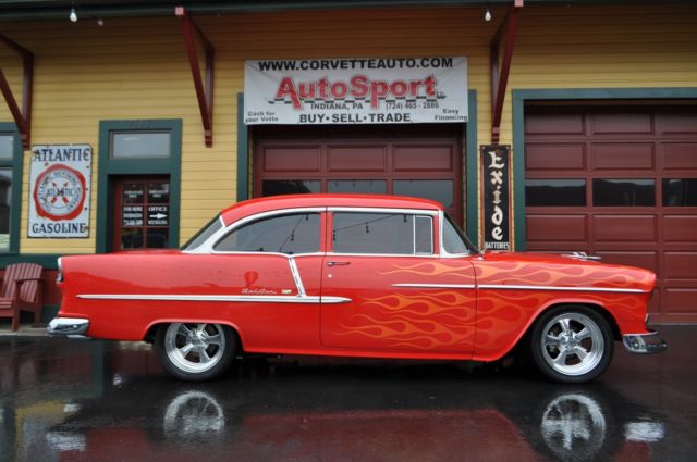 1955 Chevrolet Bel Air Restro Rod 468 Big Block V8 New Interior 2 Door Coupe 1955 Chevrolet Bel Air/150/210