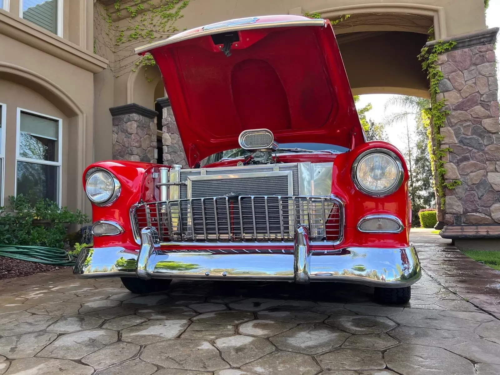 1955 Chevrolet Bel Air Sedan Red 1955 Chevrolet Bel Air