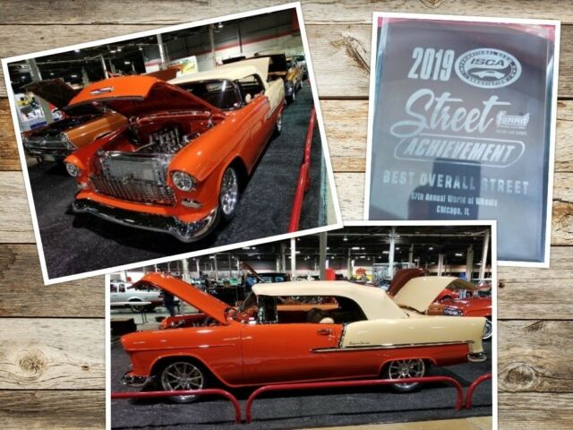 1955 Chevrolet Bel Air/150/210 -SHOW CAR RESTOMOD PRO TOURING TRI FIVE-VIDEO - photo 2