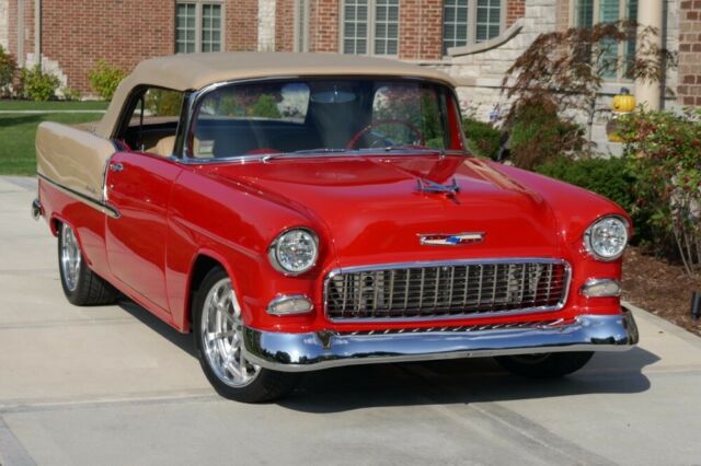 1955 Chevrolet Bel Air/150/210 -SHOW CAR RESTOMOD PRO TOURING TRI FIVE-VIDEO - photo 8