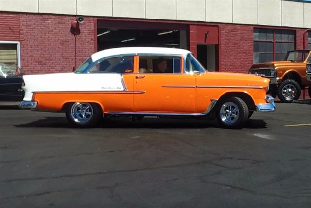 1955 Chevrolet Bel Air/150/210 The Orange Crush, Built 454 Big Block, Automatic,