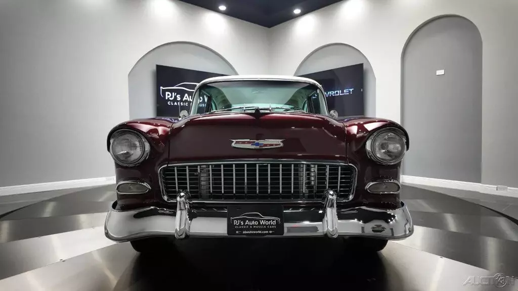 1955 Chevrolet Bel Air/150/210 Cold A/C, Leather Upholstery, Two Tone Paint! - photo 10