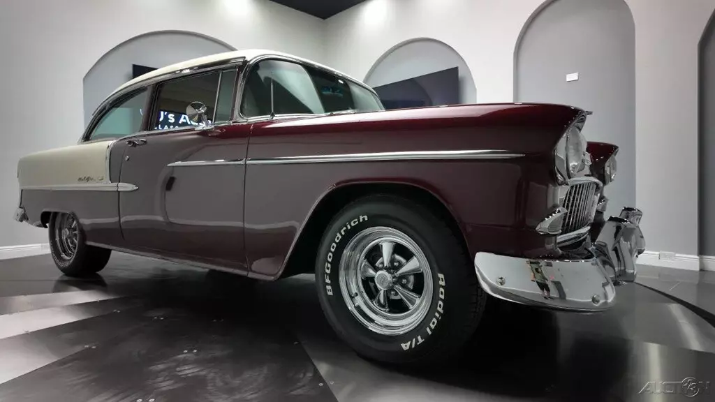 1955 Chevrolet Bel Air/150/210 Cold A/C, Leather Upholstery, Two Tone Paint! - photo 11