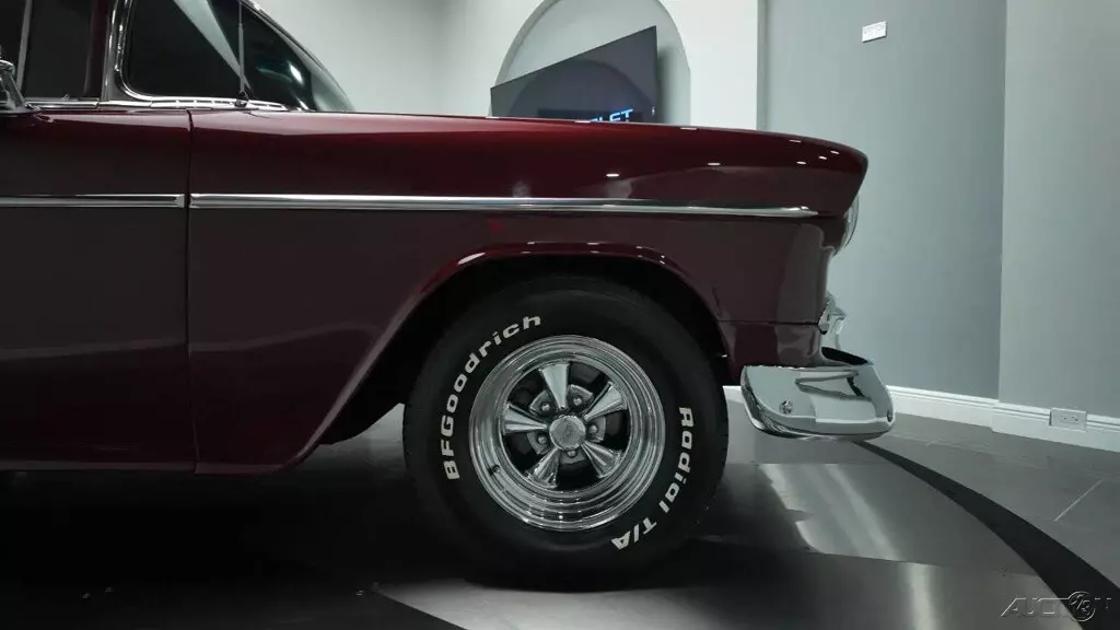 1955 Chevrolet Bel Air/150/210 Cold A/C, Leather Upholstery, Two Tone Paint! - photo 13