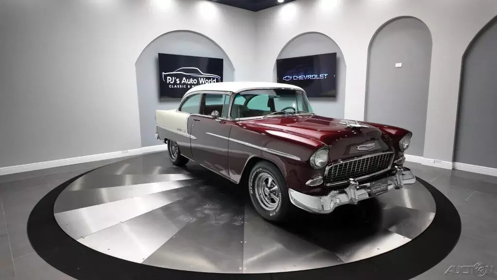 1955 Chevrolet Bel Air/150/210 Cold A/C, Leather Upholstery, Two Tone Paint! - photo 6