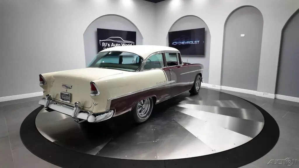 1955 Chevrolet Bel Air/150/210 Cold A/C, Leather Upholstery, Two Tone Paint! - photo 7