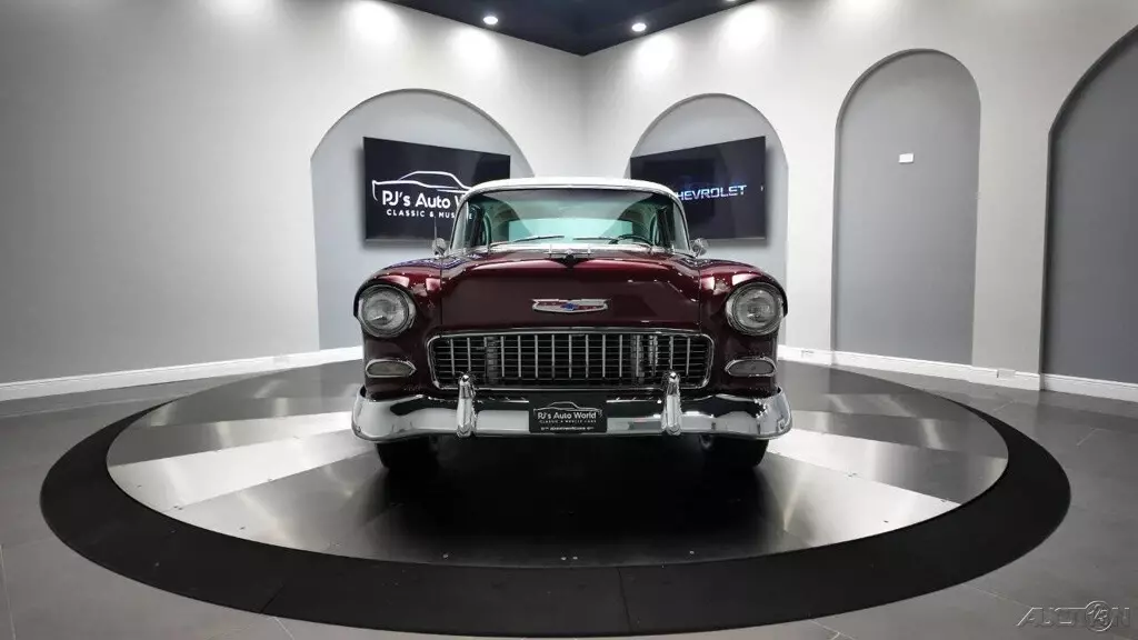 1955 Chevrolet Bel Air/150/210 Cold A/C, Leather Upholstery, Two Tone Paint! - photo 8
