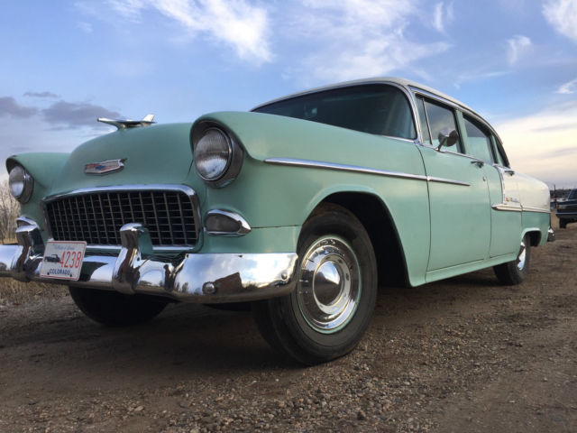 1955 Chevrolet Bel Air/150/210 Base Sedan 4-Door 2 Owner 43K Original Miles!! 1955 Chevrolet Bel Air/150/210 BelAir