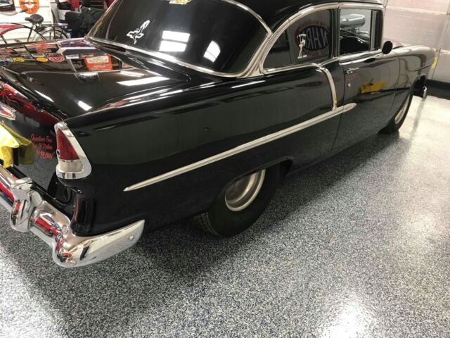1955 Chevrolet Bel Air/150/210 -BLOWN 502 SUPERCHARGED BLACK ON BLACK-SEE VIDEO- - photo 5